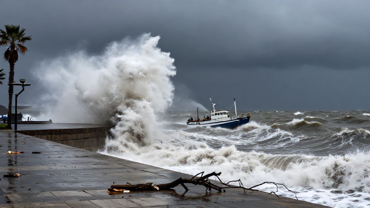 İstanbul'da Şiddetli Lodos Fırtınası: Hayat Felç Oldu, Uyarılar Peş Peşe Geldi