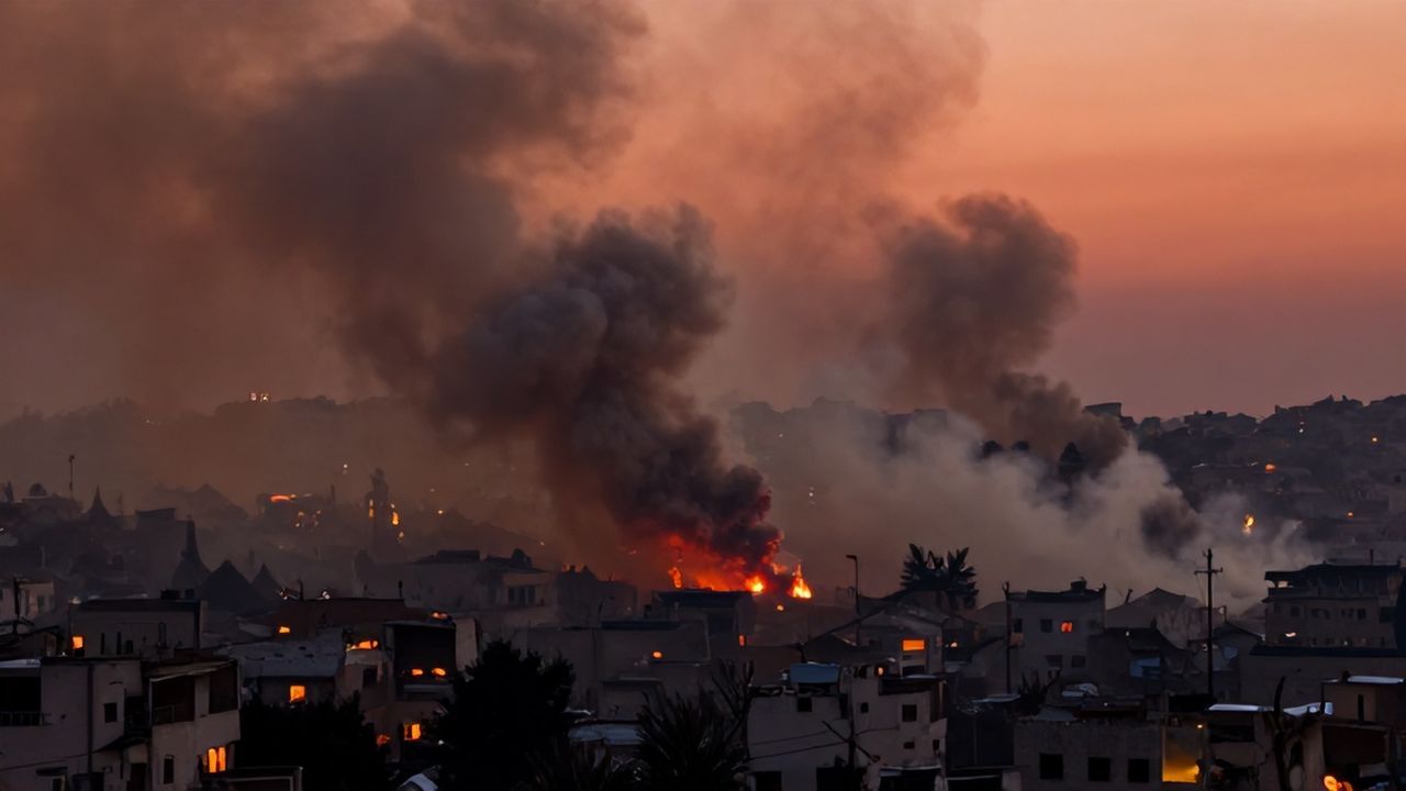 İsrail'den Lübnan'a Yoğun Hava Saldırısı: Ateşkes İhlal Edildi