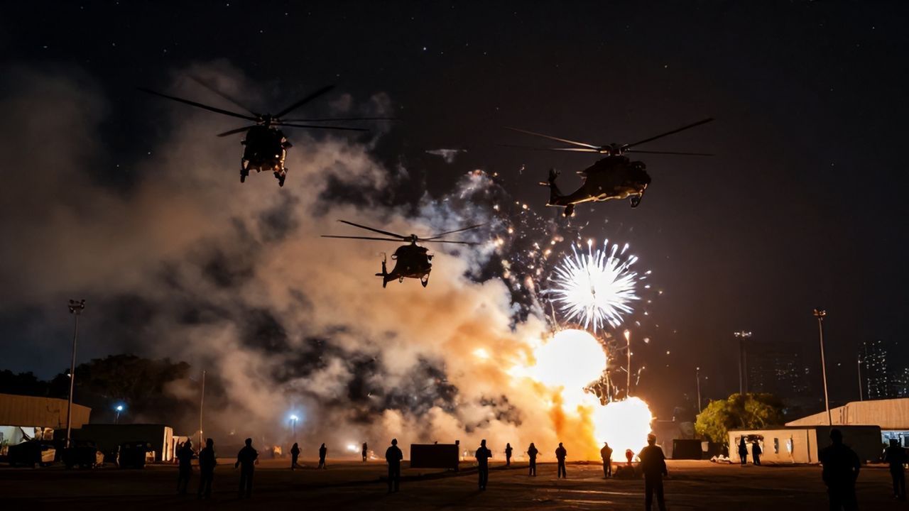 ABD Özel Kuvvetleri, Maduro’yu Gece Yarısı Derdest Etti