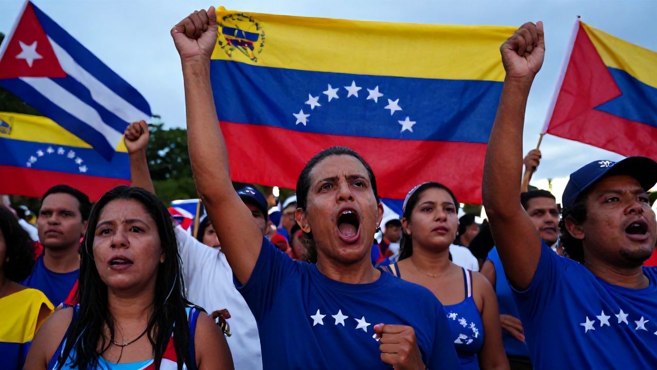 Küba'dan Venezuela'ya Destek: ABD'ye Sert Kınama