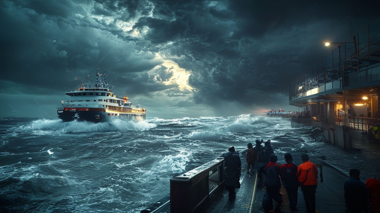 Gökçeada ve Bozcaada Feribot Seferleri İptal Edildi