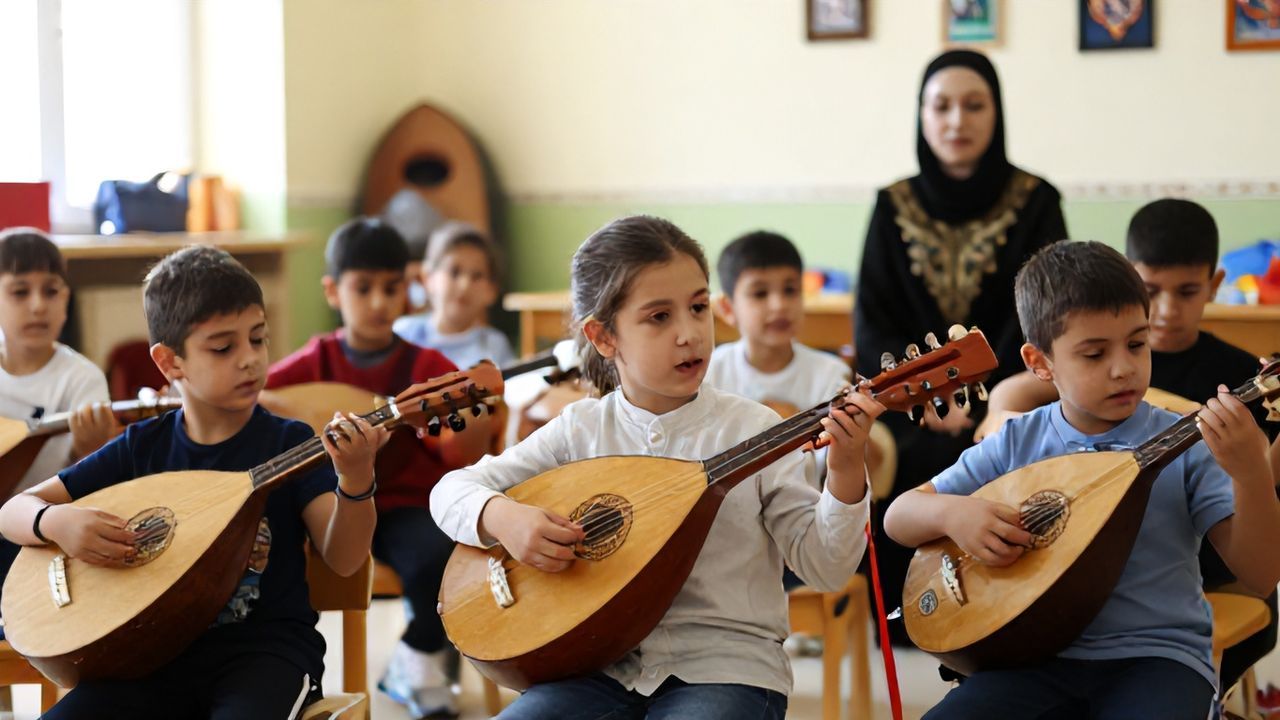 Emine Erdoğan'dan Türk Müziği İlkokulu'na Ziyaret: Kültürel Miras Vurgusu