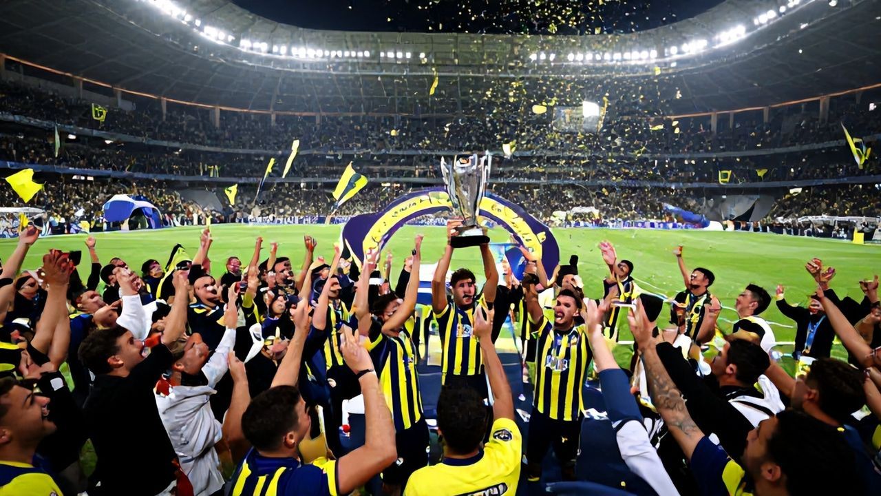 Erdoğan'dan Süper Kupa Şampiyonu Fenerbahçe'ye Tebrik Mesajı