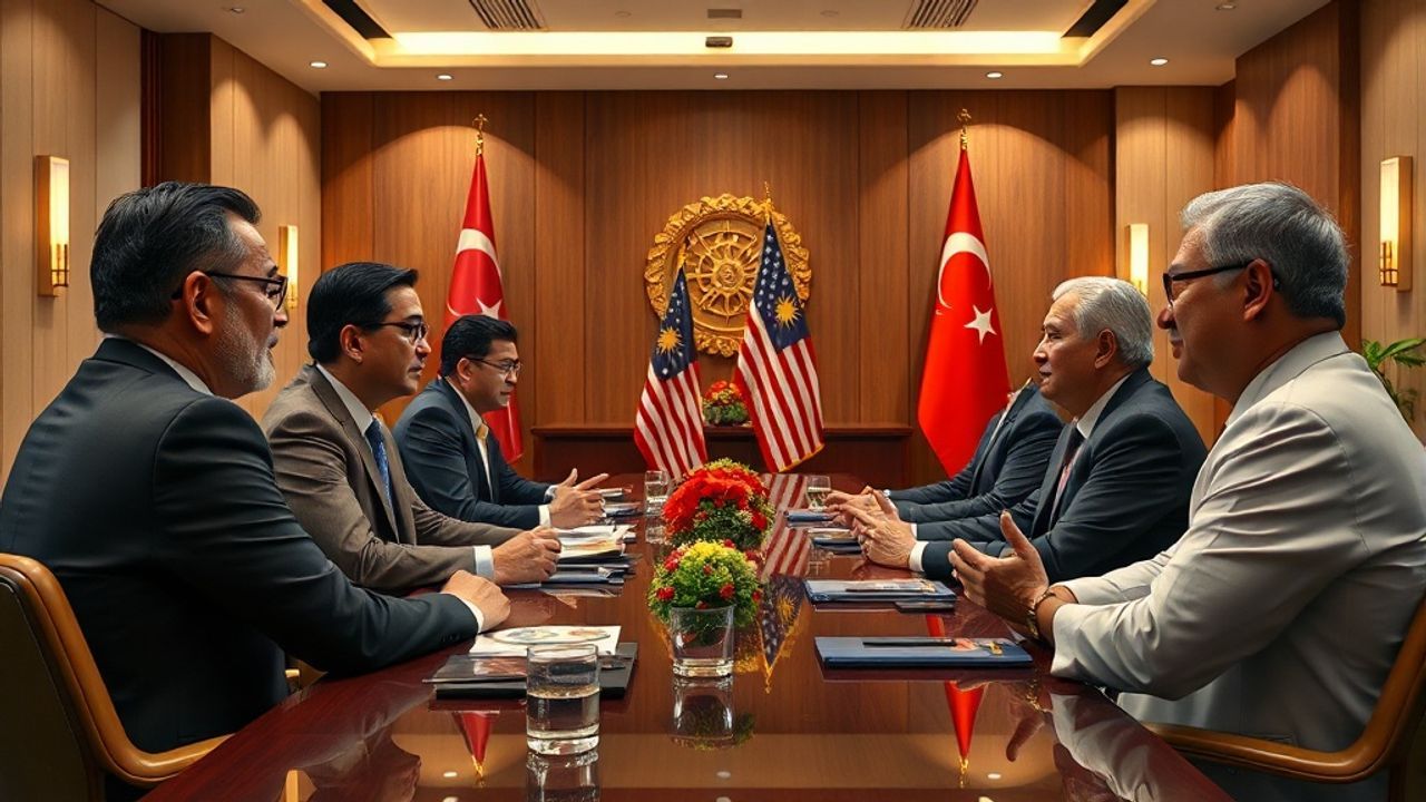 Bakan Fidan, Malezya'nın Zirvesinde Diplomatik Temaslarda Bulundu