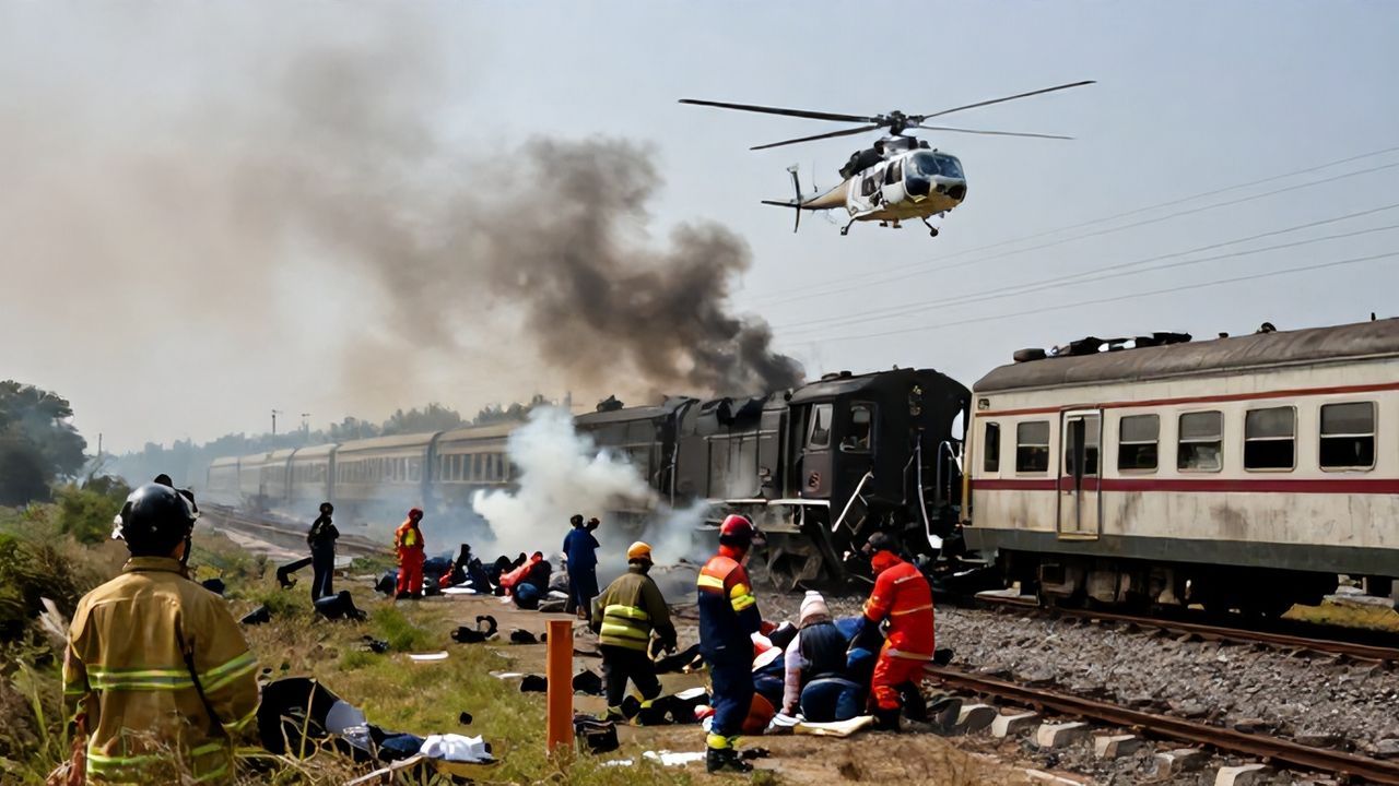 Meksika'da Yolcu Treni Kazası: 13 Ölü, 98 Yaralı