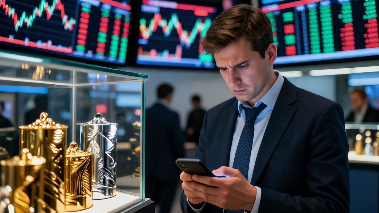 Altın ve Gümüş 2025'e Düşüşle Giriyor