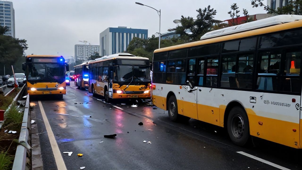 Başakşehir'de Korkutan Zincirleme İETT Kazası: 5 Yolcu Yaralandı