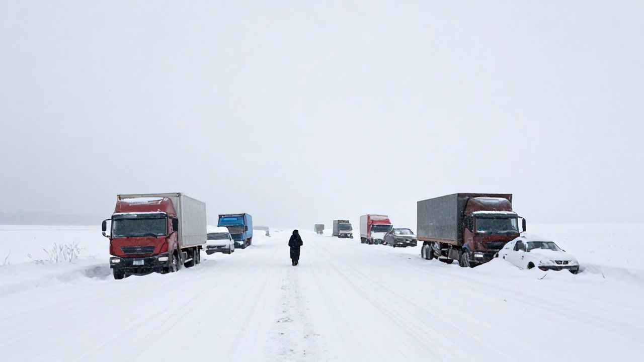 Doğu ve İç Bölgeleri Kar Vurdu: Kars'tan Kayseri'ye Hayat Durdu