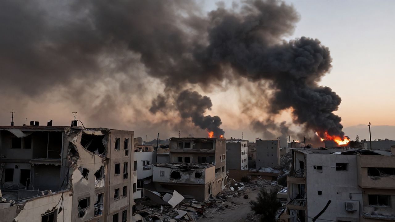 Gazze Şeridi Yine Hedef: İsrail'den Yeni Hava ve Topçu Saldırıları