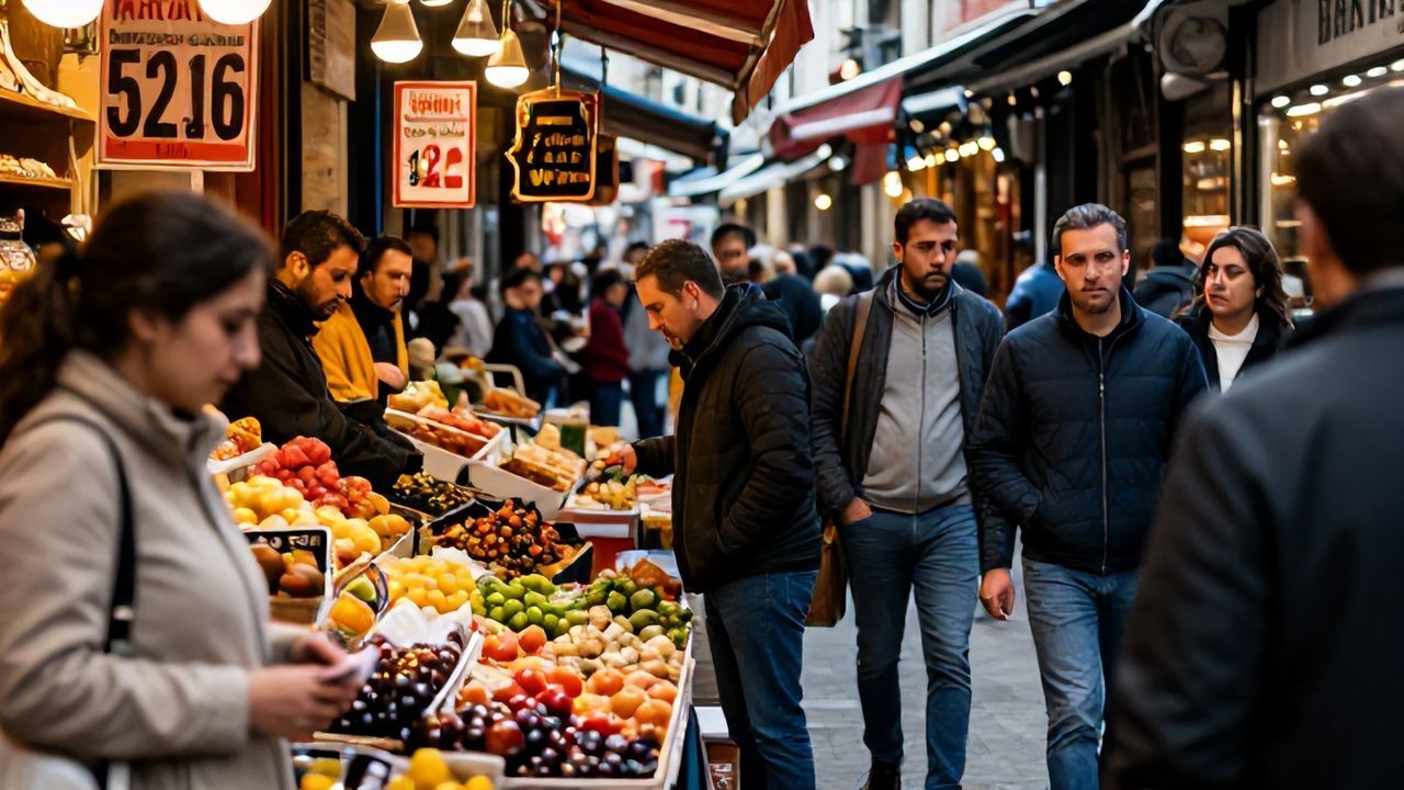 İstanbul'da Enflasyon Oranı 2025'te Yüzde 37,7'ye Yükseldi