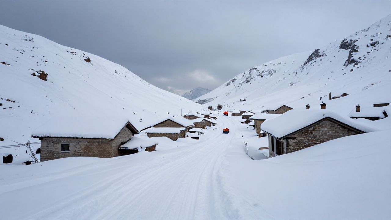 Doğu'da Kar Kapanı: Yüzlerce Köy Ulaşıma Kapalı, Hayat Durdu