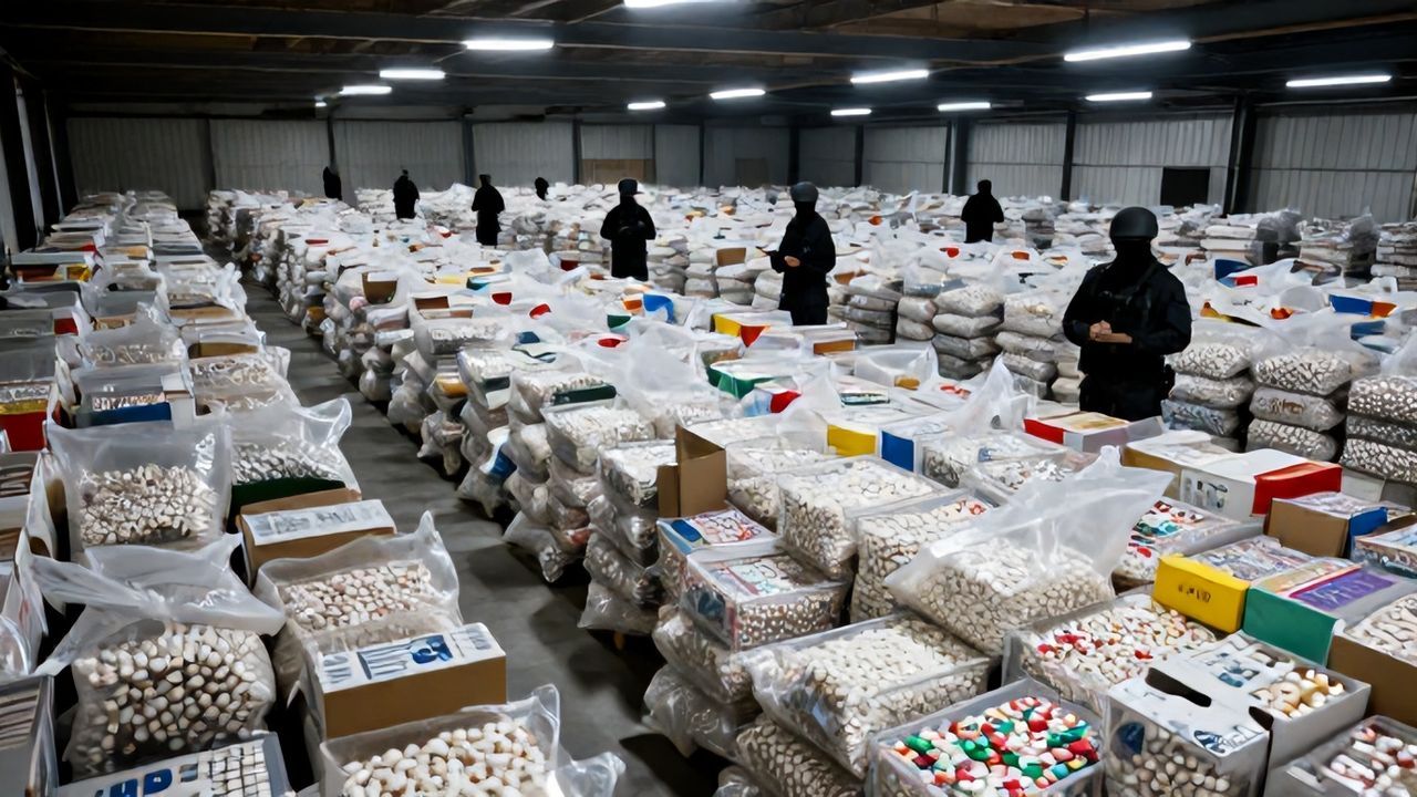 23 İlde Zehir Tacirlerine Şok Operasyon: 6 Milyon Hap Ele Geçti