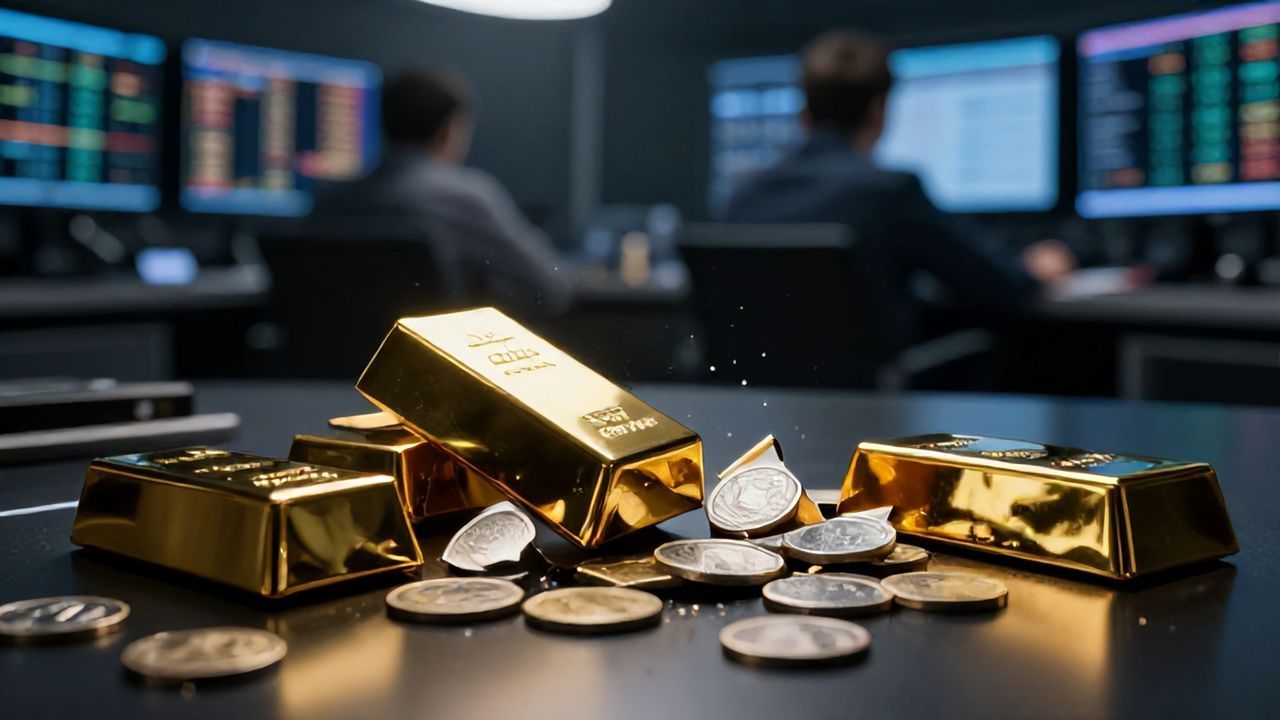 Altın ve Gümüşte Şok Düşüş: Piyasalar Ekim Sonrası En Sert Günü Gördü