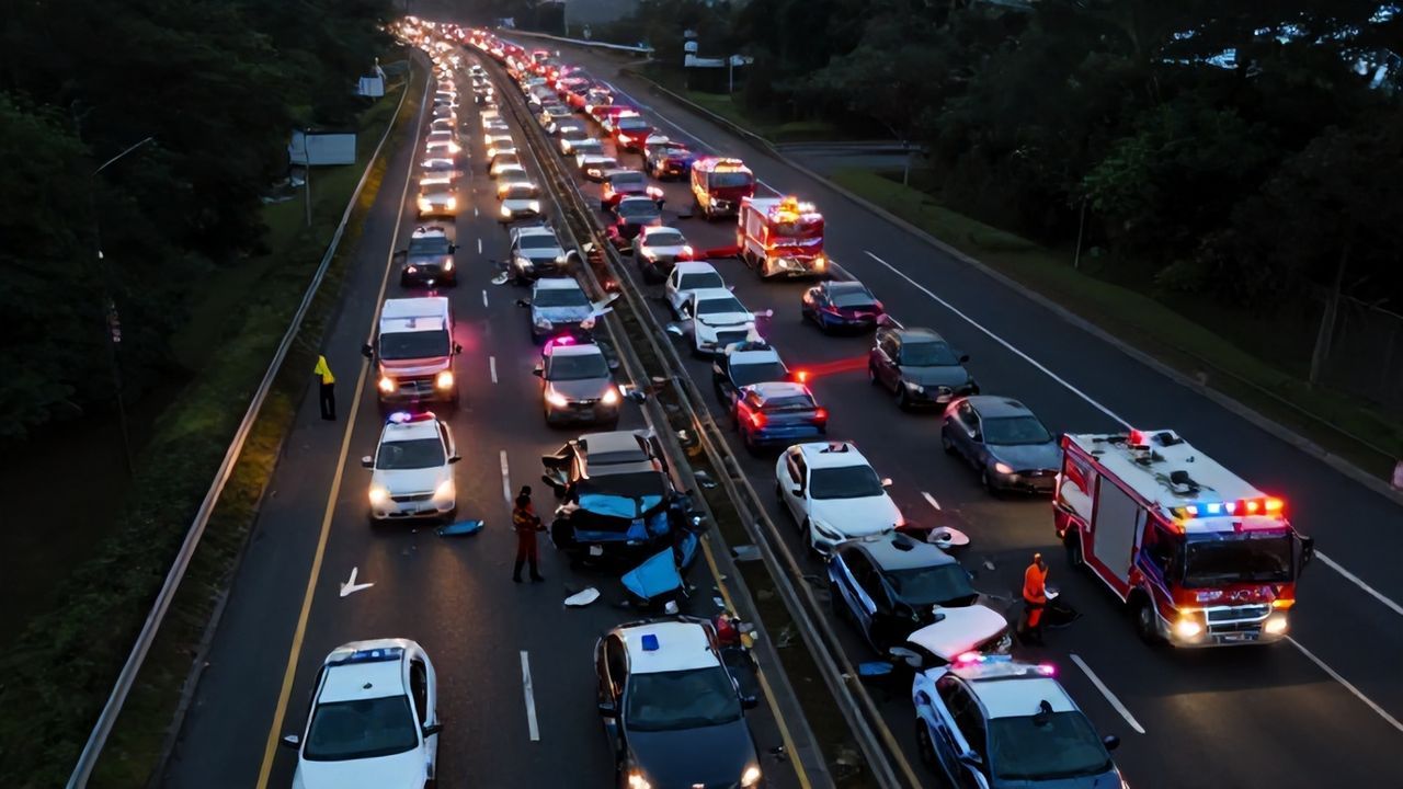Anadolu Otoyolu'nda Kaza Şoku: İstanbul Yönü Tek Şeritten Açıldı