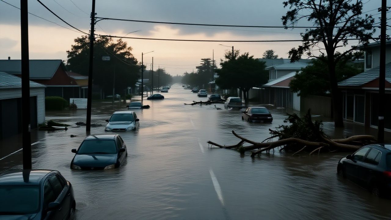 Muğla Şiddetli Fırtınaya Teslim: Günlük Yaşam Felç Oldu