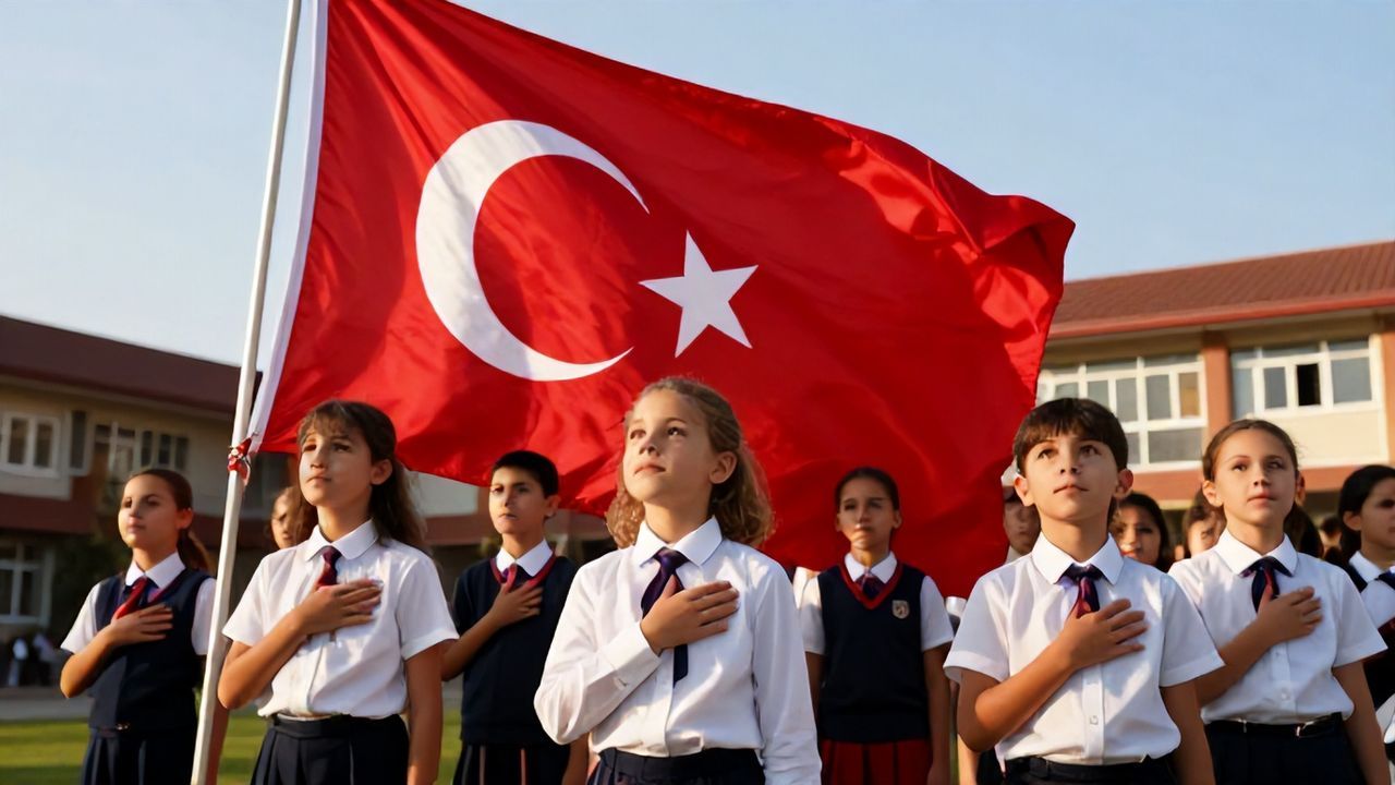 Okullarda İkinci Dönem 'Bayrak Sevgisi' Bilinciyle Açılıyor