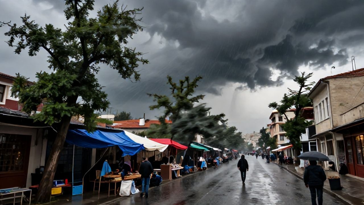 Türkiye'nin Batı ve İç Kesimlerinde Fırtına Alarmı: 10 İlde Kuvvetli Rüzgar Bekleniyor