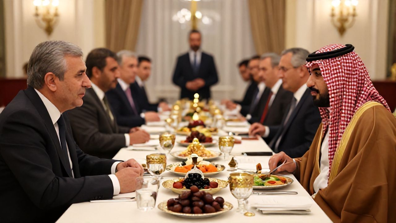 Ankara'da İftar Sofrası: Türkiye-Suudi Arabistan İlişkileri Masada