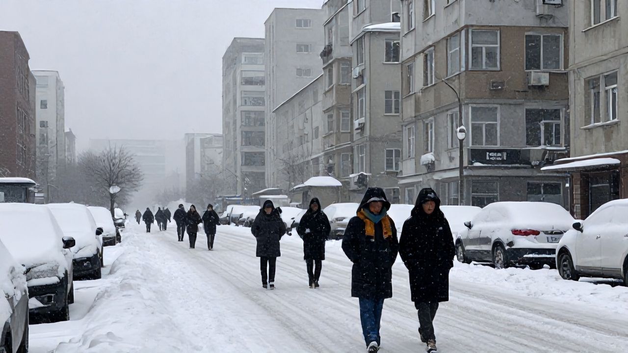 Türkiye'yi Yeni Soğuk Hava Dalgası Sardı: Hafta Sonu Kar Kapıda