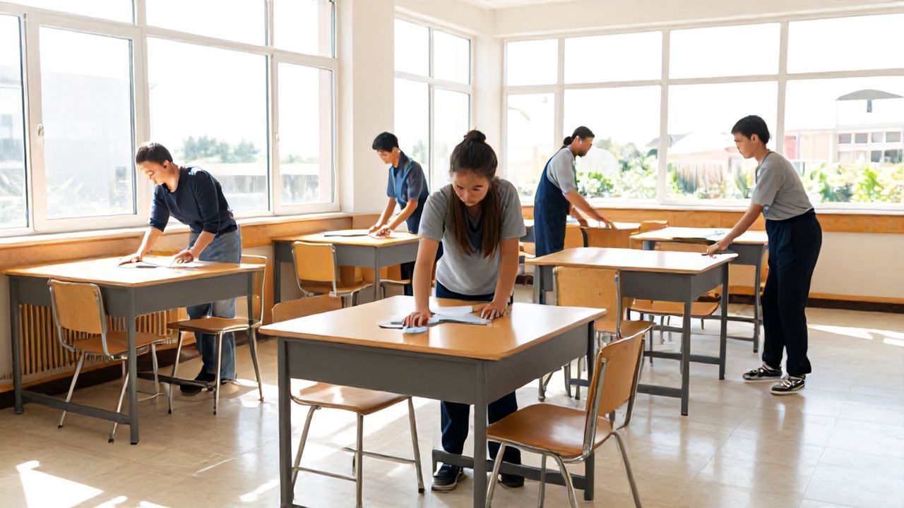 Elazığ'da Yükümlüler Okulları Döneme Hazırladı: Eğitime Temiz Başlangıç