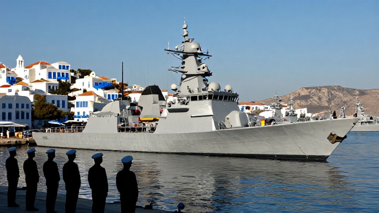 Yunan Donanması Güçleniyor: İlk Belharra Fırkateyni Kimon Limanda