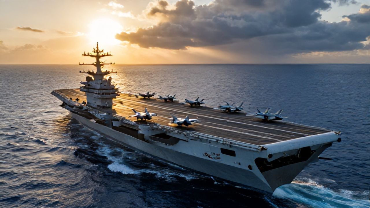 ABD'nin Dev Uçak Gemisi Ford Akdeniz'de: İran Gerilimi Tırmanıyor