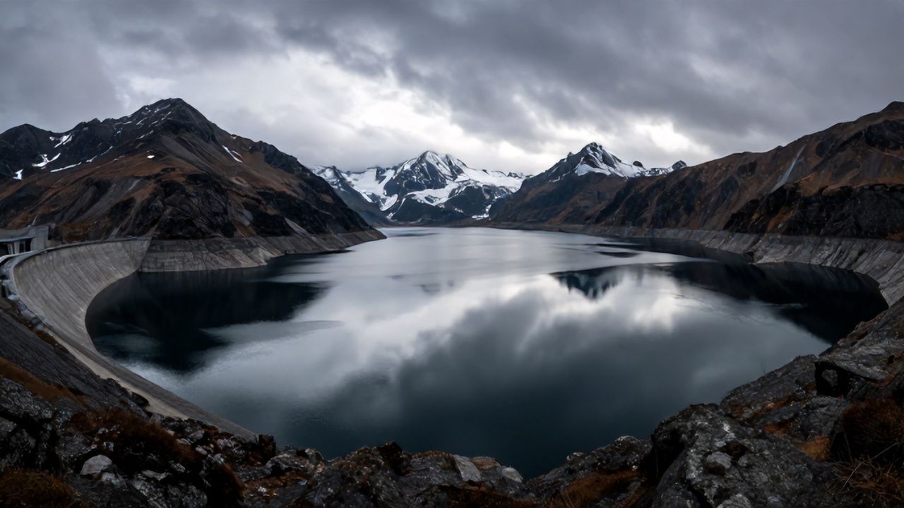 Bingöl'ün Can Damarı Gülbahar Barajı Kış Yağışlarıyla Hayat Buldu