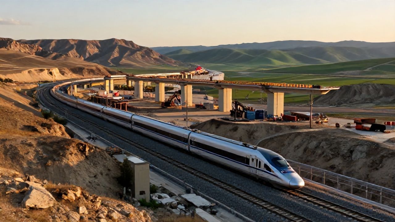 Ankara-Samsun Hızlı Treni'nde Kritik Etabın Yüzde 20'si Tamamlandı