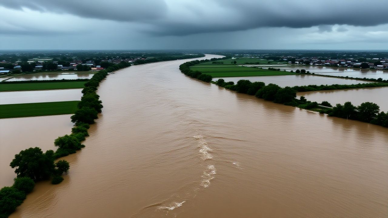Büyük Menderes'te Taşkın Alarmı: Bölge Yağışlara Teslim Oldu
