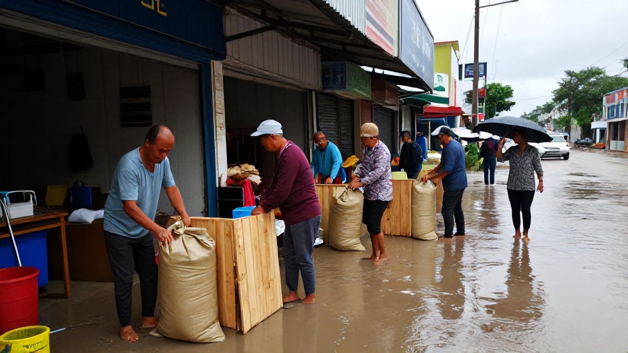 İzmir Gaziemir'de Esnaf Sele Karşı Kendi Çözümünü Üretti