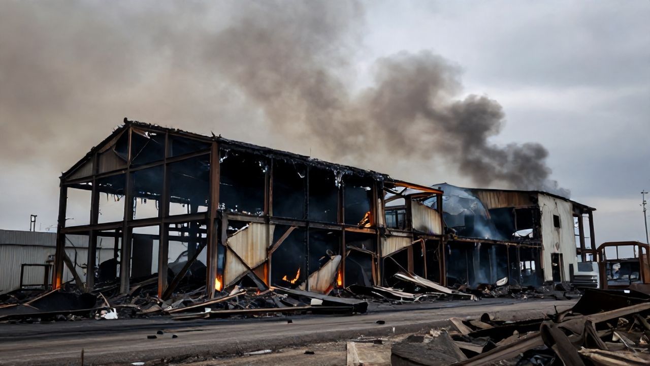 Düzce'deki Strafor Fabrikası Yangını Kontrol Altına Alındı: Büyük Hasar Var