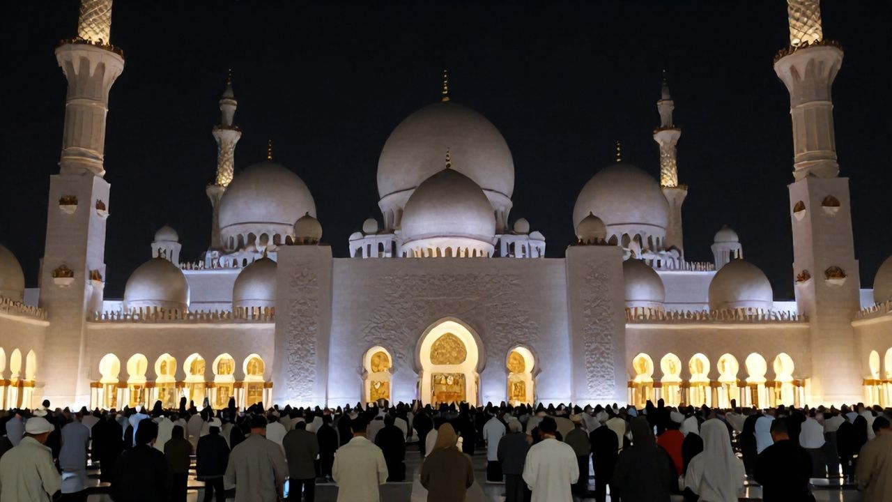 Beştepe Millet Camisi, Berat Kandili Özel Programına Ev Sahipliği Yapacak