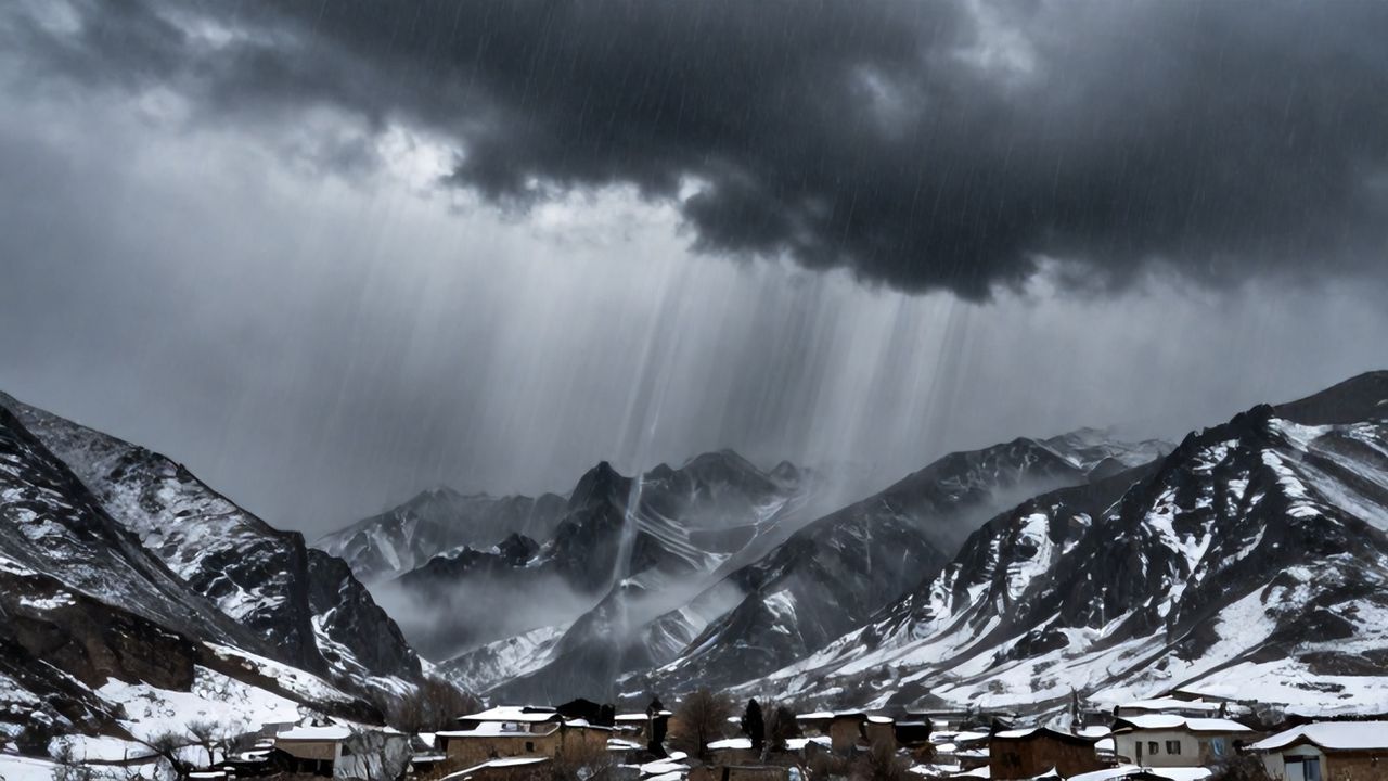 Doğu ve Güneydoğu Anadolu'ya Flaş Uyarı: Kuvvetli Yağış ve Kar Bekleniyor