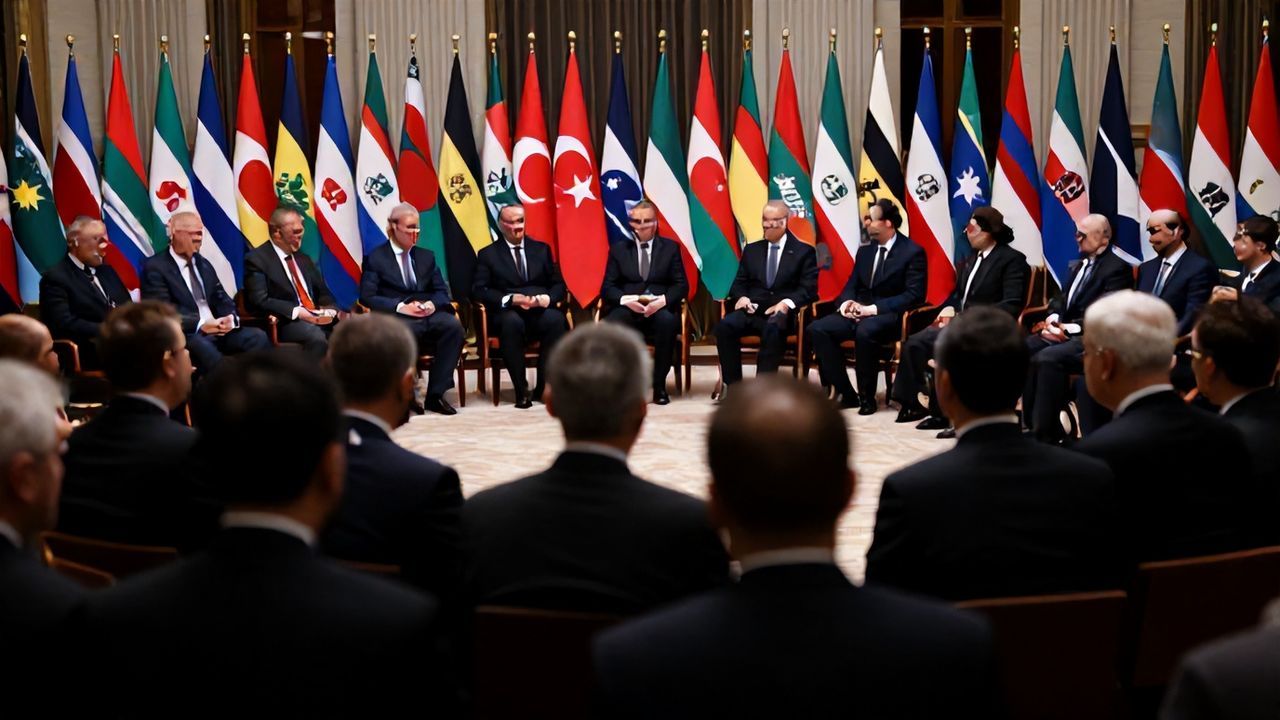 Türkiye ve 7 İslam Ülkesinden Gazze İçin İsrail'e Sert Kınama