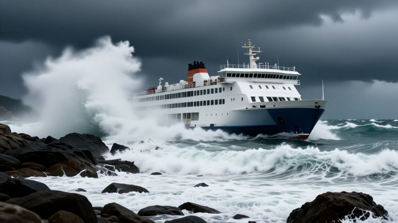 Gökçeada ve Bozcaada'da Feribotlara Fırtına Engeli: Seferler İptal