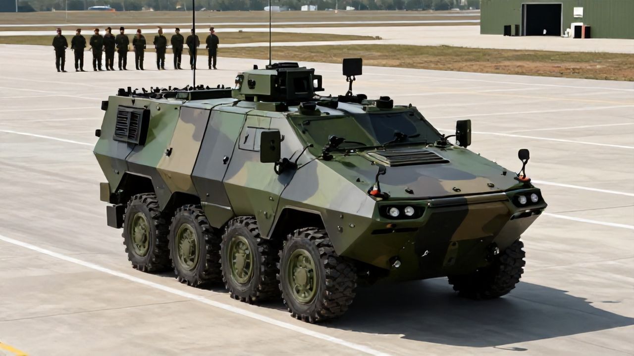 Türk Silahlı Kuvvetleri'ne İlk Elektrikli Zırhlı Personel Taşıyıcı Teslim Edildi