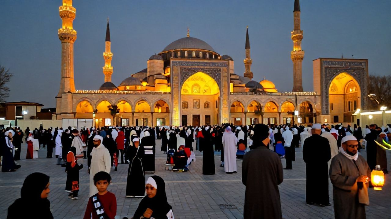 Külliye'de Ramazan Coşkusu Zirvede: Aileler Akın Etti