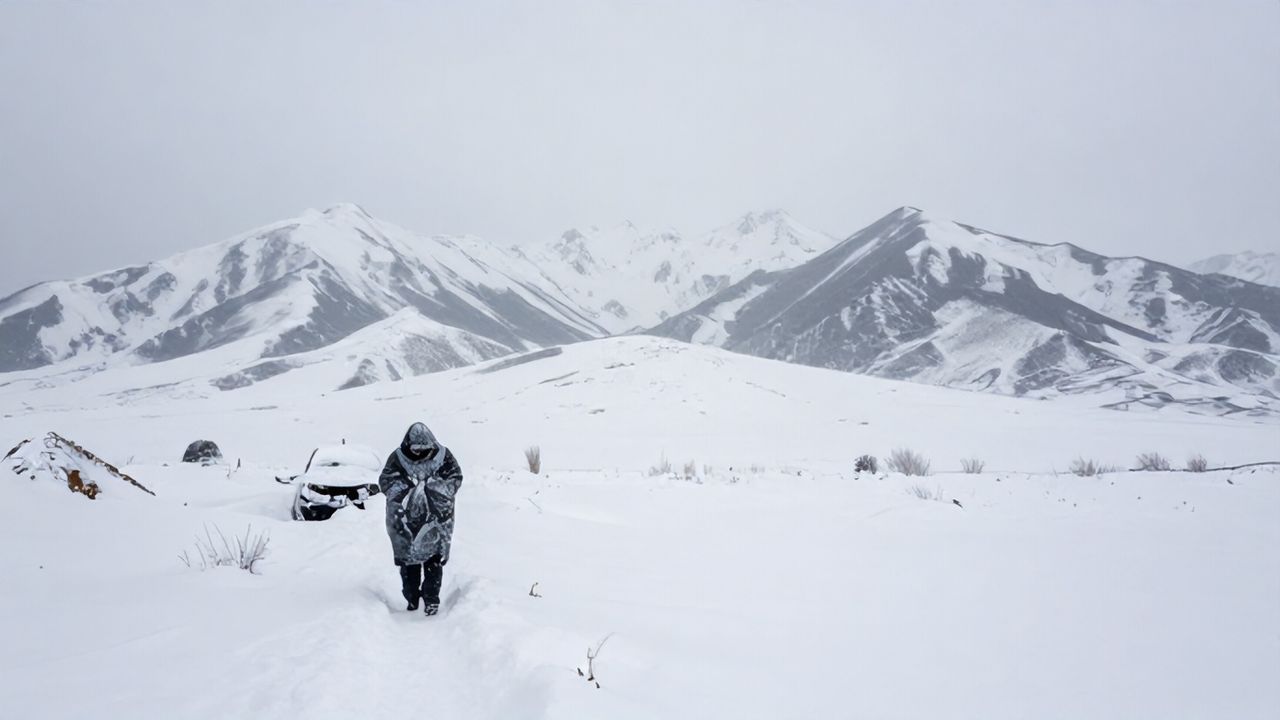 Kars, Ardahan ve Kayseri'de Dondurucu Soğuklar Hayatı Durma Noktasına Getirdi