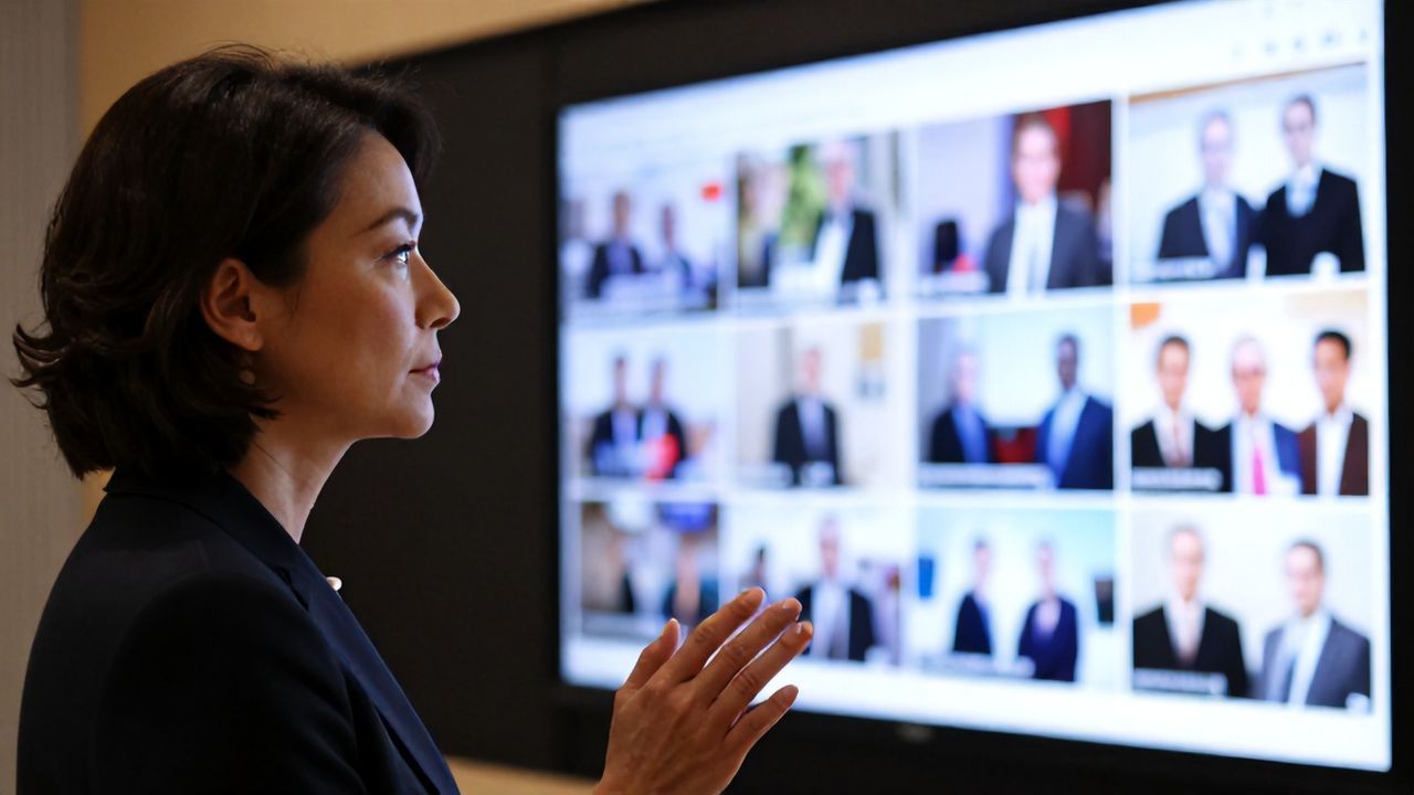 Emine Erdoğan, AA'nın Yılın Kareleri Oylamasında Objektif Karşısındaydı