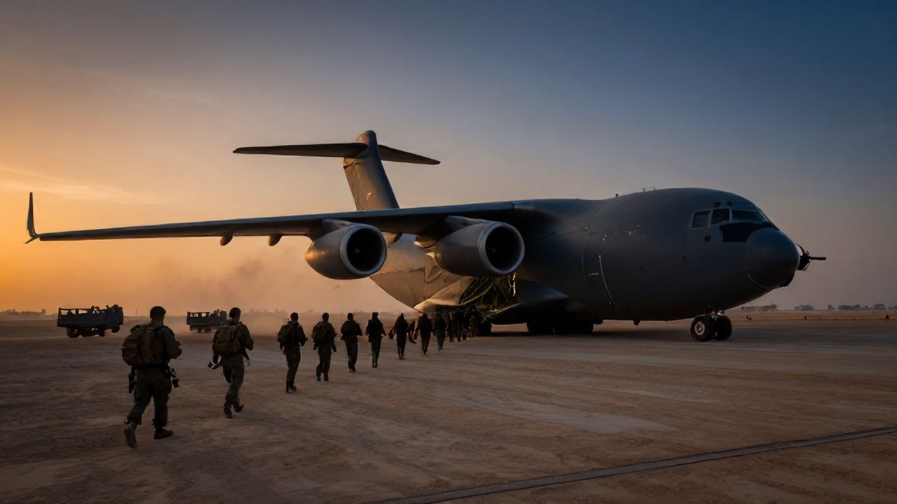 Katar'daki ABD Üssünde Sürpriz Tahliye: Yüzlerce Asker Çekildi