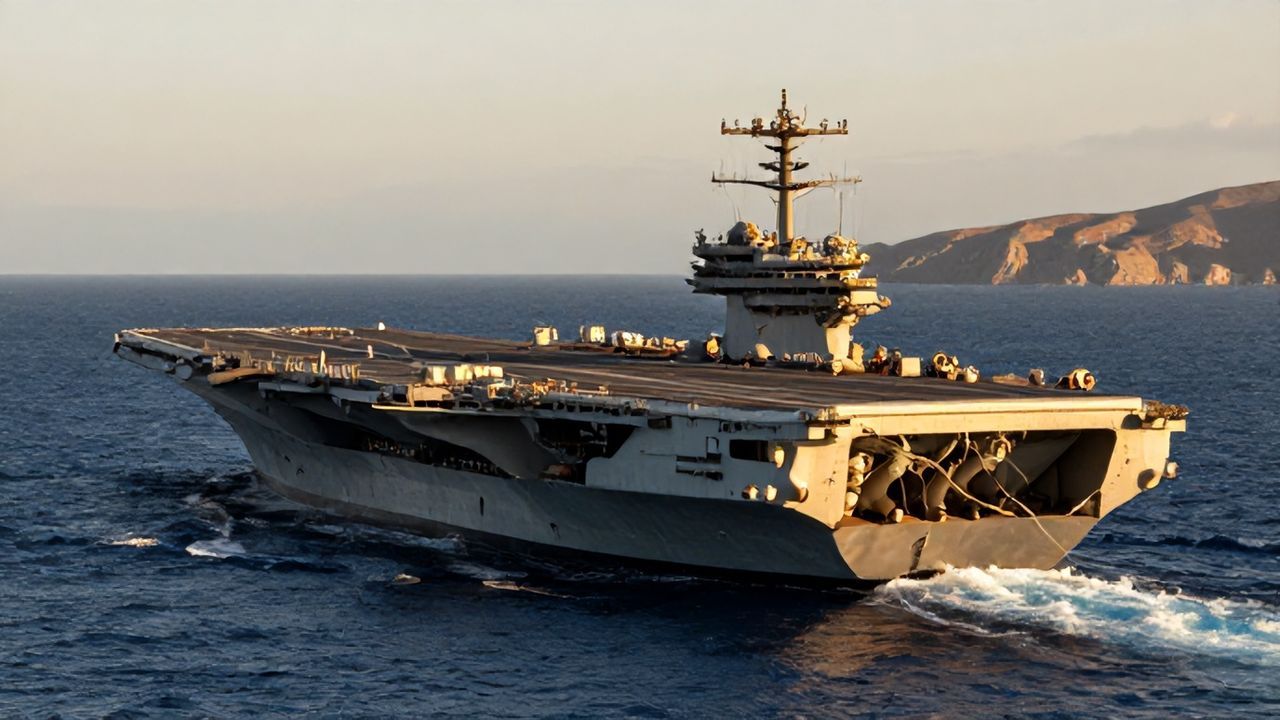 Dev Uçak Gemisi USS Gerald R. Ford Girit'ten Ayrıldı: Akdeniz'de Yeni Rota