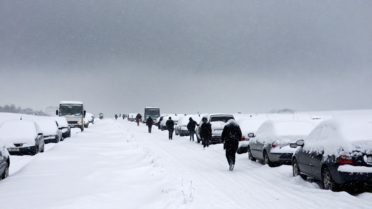 Ani Kar Yağışı Türkiye'yi Kilitledi: Ulaşım ve Günlük Yaşam Etkilendi
