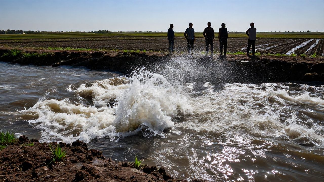Büyük Menderes Coştu: Aydın Ovası'na Can Suyu Geldi