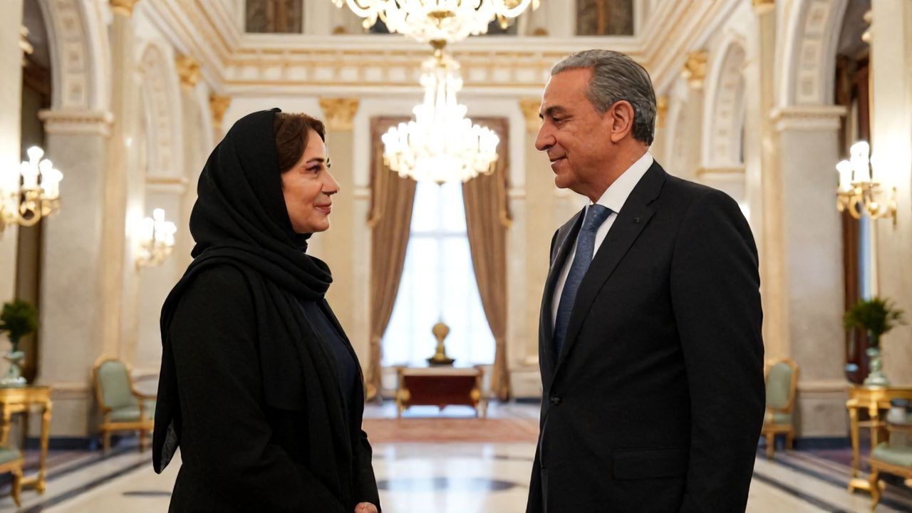 Emine Erdoğan ve Özbek First Lady Mirziyoyeva'dan Ankara Palas Buluşması