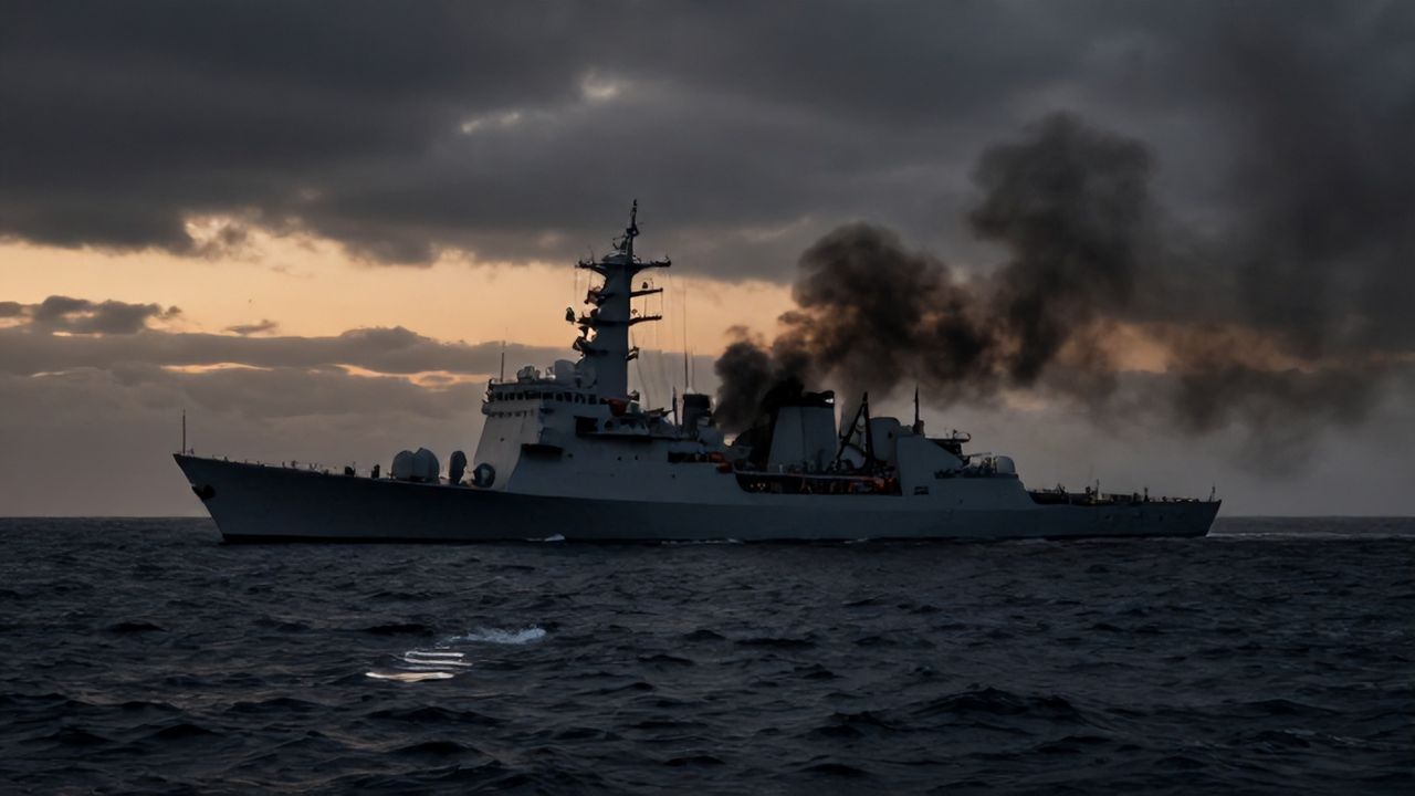 İran Fırkateynine Gizemli Saldırı: Sri Lanka Açıklarında Can Kaybı