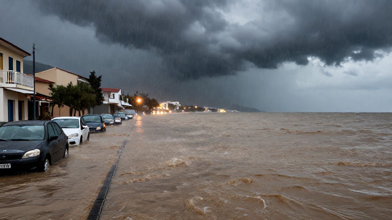 Ege ve Batı Akdeniz İçin 'Çok Kuvvetli Yağış' Uyarısı: Sel Riski!