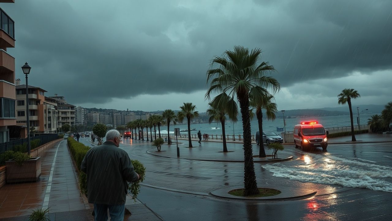 Meteoroloji'den İzmir'e Çok Kuvvetli Yağış Uyarısı