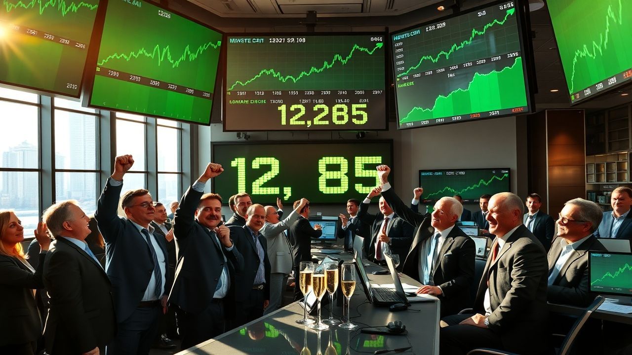 BIST 100 Rekor Kırdı: 12.385 Puanla Tarihi Zirve