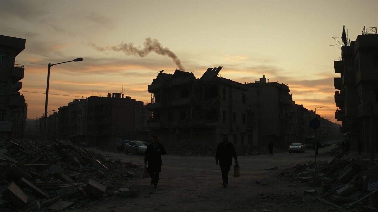 İsrail Ordusu Beyrut'un Dahiye Bölgesini Vurdu: Göç Emri Sonrası Gerilim