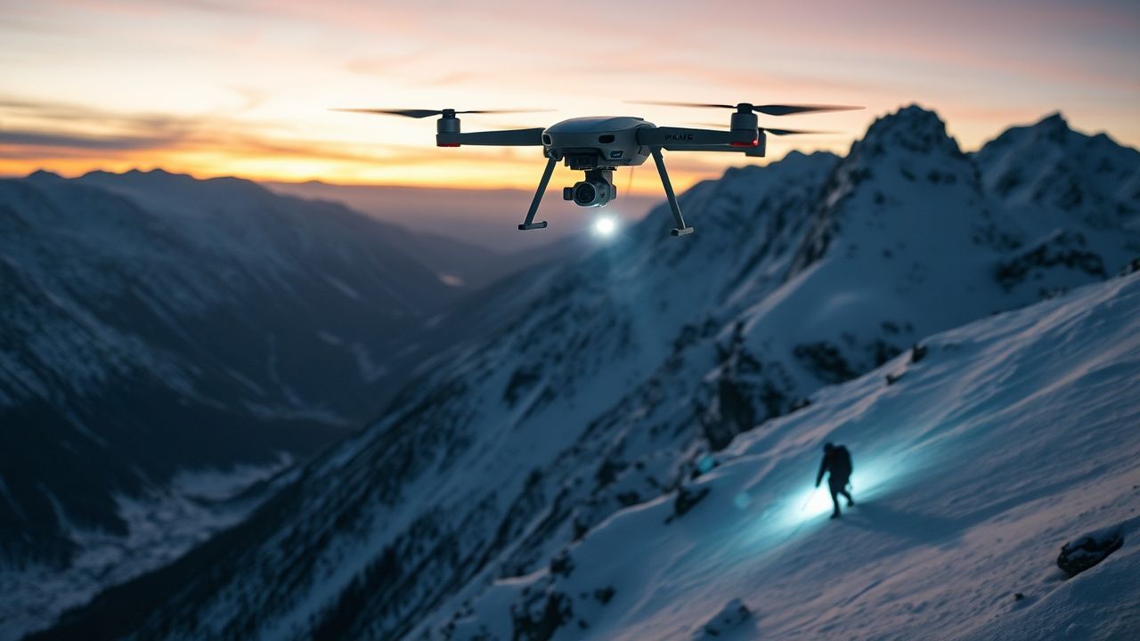 İtalya'da Kayıp Dağcıyı Drone ve Yapay Zeka Saatler İçinde Buldu